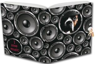 Opakowanie Pamiętnik Kocham Muzykę