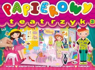 Okładka książki Papierowy teatrzyk 3