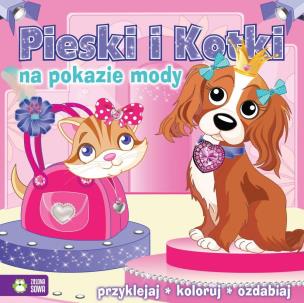 Okładka książki Pieski i kotki na pokazie mody