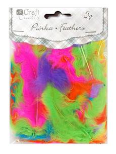 Opakowanie Piórka 5-12 cm 5G Exotic