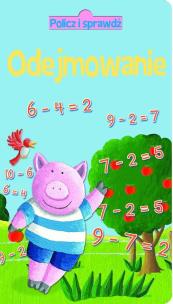 Okładka książki Policz i sprawdź. Odejmowanie