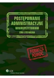 Okładka książki Postępowanie administracyjne Minirepetytorium