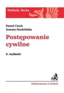 Okładka książki Postępowanie cywilne