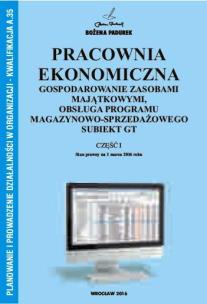 Okładka książki Pracowania Ekonomiczna cz.IGospodarowanie zasobami
