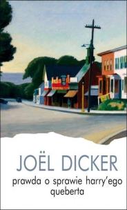 Okładka książki Prawda o sprawie Harry`ego Queberta TW