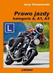 Okładka książki Prawo jazdy kat. A, A1, A2
