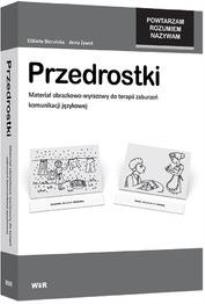 Okładka książki Przedrostki. Materiał obrazkowo-wyrazowy do terapii zaburzeń komunikacji językowej
