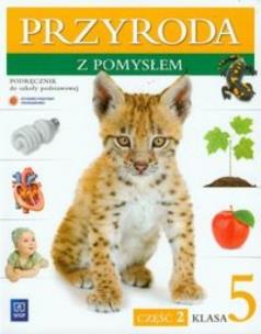 Okładka książki Przyroda SP Przyroda z pomysłem 5/2 podr. NPP WSiP
