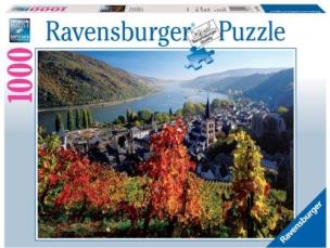 Okładka książki Puzzle 1000 Nad rzeką Ren