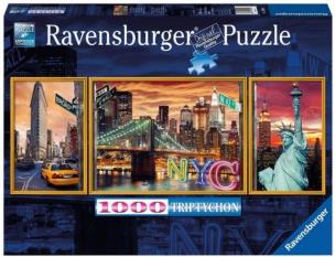 Okładka książki Puzzle 1000 Nowy Jork tryptyk