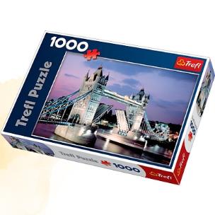 Okładka książki Puzzle 1000 Tower Bridge TREFL