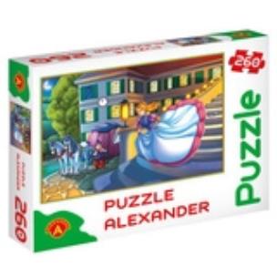 Okładka książki Puzzle 260 - Kopciuszek ALEX