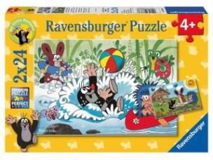 Okładka książki Puzzle 2X24 Krecik i przyjaciele