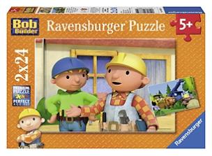 Okładka książki Puzzle 2X24 Na placu budowy