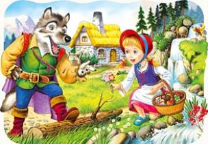 Opakowanie Puzzle 30 Czerwony Kapturek CASTOR