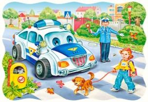 Opakowanie Puzzle 30 Droga do szkoły CASTOR