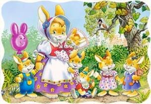 Opakowanie Puzzle 30 Króliczki CASTOR