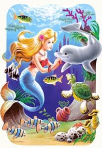 Opakowanie Puzzle 30 Mała Syrenka CASTOR