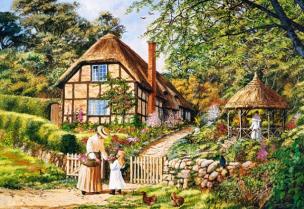 Okładka książki Puzzle 3000 What Lovely Flowers CASTOR