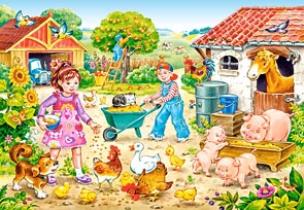 Opakowanie Puzzle 40 maxi - Farm CASTOR