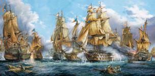 Okładka książki Puzzle 4000 Naval Battle CASTOR