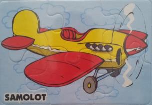 Okładka książki Puzzle 6 Samolot