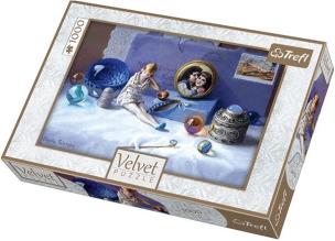 Okładka książki Puzzle Velvet 1000 - Bibeloty TREFL