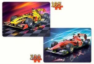 Opakowanie Puzzle x 2 - Racing Cars CASTOR