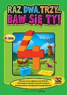 Okładka książki Raz, dwa, trzy... Baw się ty! (4 lata)