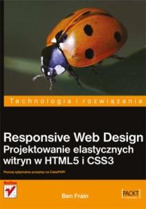 Okładka książki Responsive Web Design. Projektowanie...