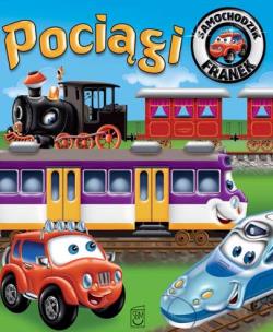 Okładka książki Samochodzik Franek. Pociągi