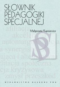 Okładka książki Słownik pedagogiki specjalnej