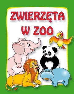 Okładka książki Średnie harmonijki. Zwierzęta w ZOO