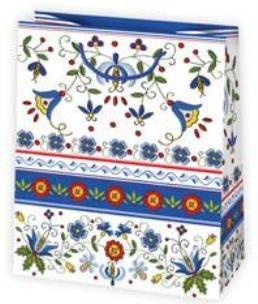 Okładka książki Torba ozdobna z motywem kaszubskim - pakiet 10 szt mix