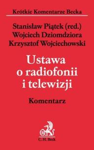 Okładka książki Ustawa o radiofonii i telewizji Komentarz