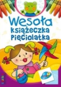 Okładka książki Wesoła książeczka pięciolatka
