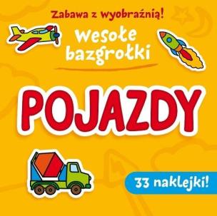 Okładka książki Wesołe bazgrołki. Pojazdy