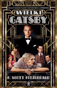 Okładka książki Wielki Gatsby okł. filmowa REBIS