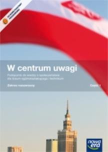 Okładka książki WOS LO 1 W centrum uwagi ZR NPP w.2013 NE