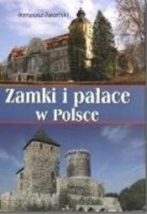 Okładka książki Zamki i pałace w Polsce niebieska ARYSTOTELES