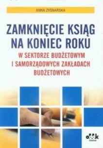 Okładka książki Zamknięcie ksiąg na koniec roku