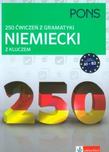 Okładka książki 250 ćwiczeń z niemieckiego. Gramatyka