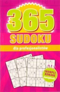 Okładka książki 365 Sudoku dla profesjonalistów