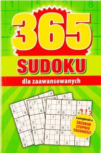 Okładka książki 365 Sudoku dla zaawansowanych