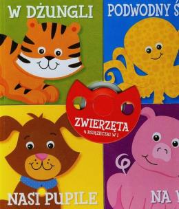 Okładka książki 4 w Jednym. Zwierzęta