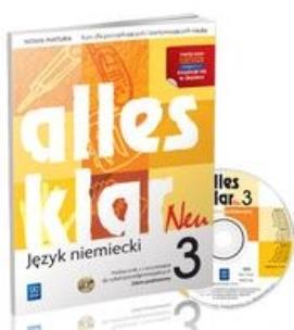 Okładka książki Alles Klar Neu 3 podr CD Gratis ZP w.2014 WSiP