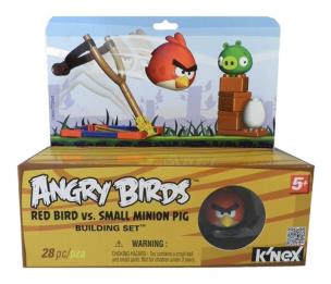 Opakowanie Angry Birds K'nex Building Set ADD-ON - Red