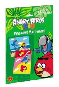 Opakowanie Angry Birds Rio. Piaskowe malowanki ALEX