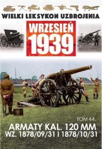 Okładka książki Armaty KAL.120 MM WZ 1878/09/31 I 1878/10/31