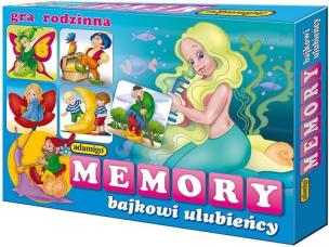 Okładka książki Bajkowi ulubieńcy memory